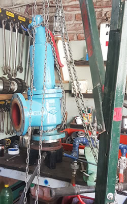 taller de reparación de válvulas